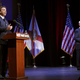 Florida’s Republican Gov. Ron DeSantis left, speaks during a debate with his Democratic opponent Charlie Crist in Fort Pierce, Fla., Monday, Oct. 24, 2022